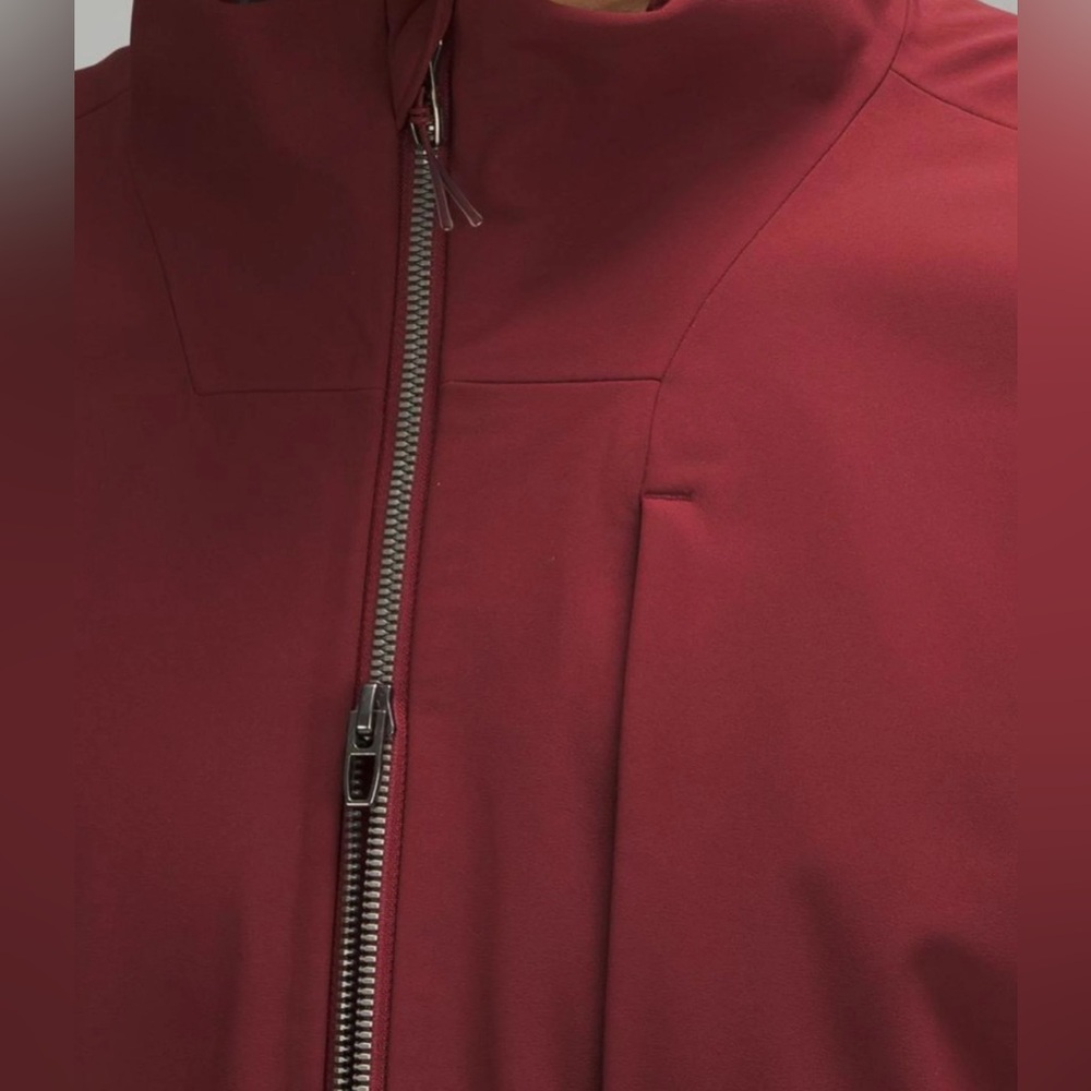 Men’s lululemon Cross Chill Relaxed-Fit Jacket Red-Merlot Jacket - Large - Picture 10 of 13